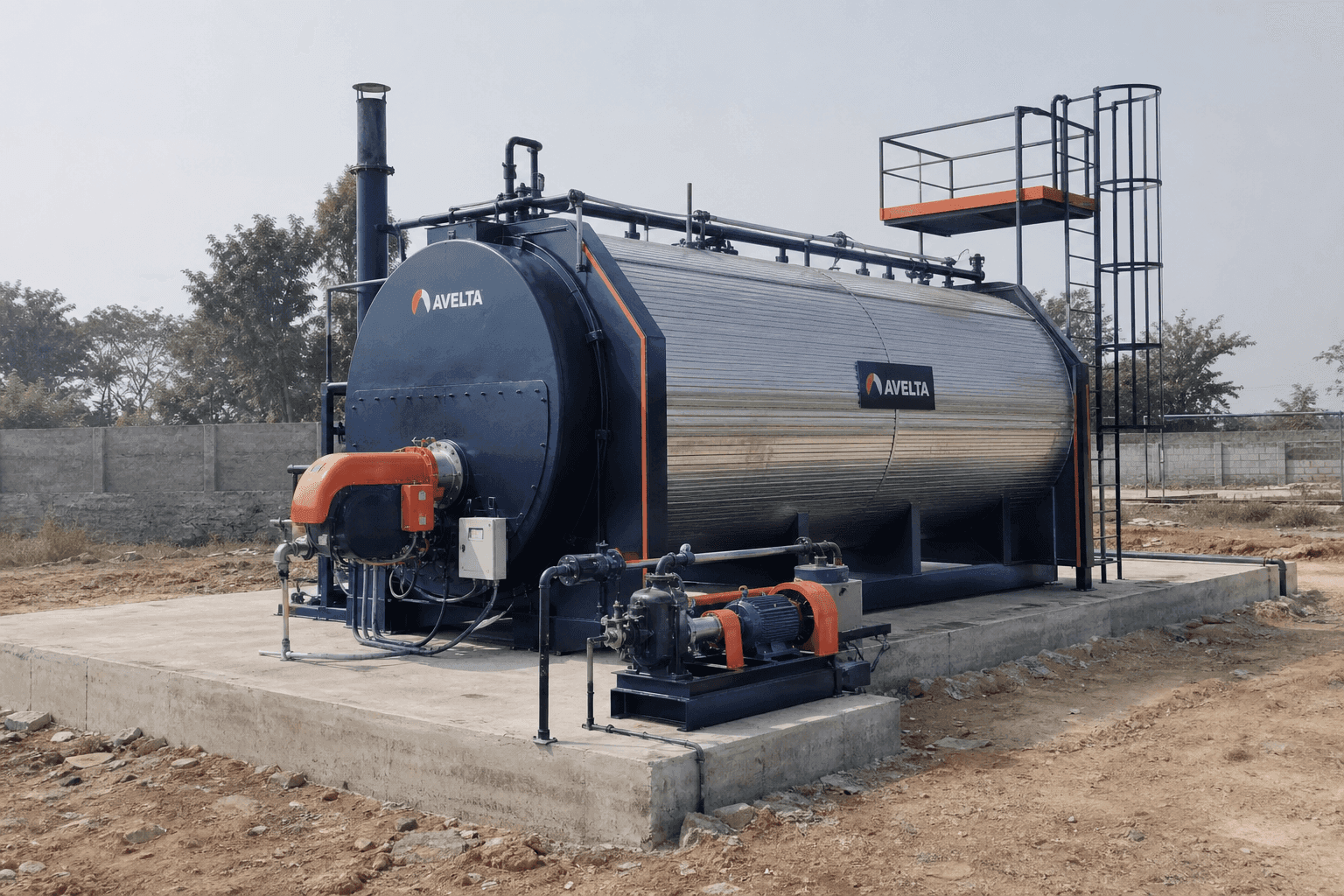 Bitumen Heating & Storage Tank